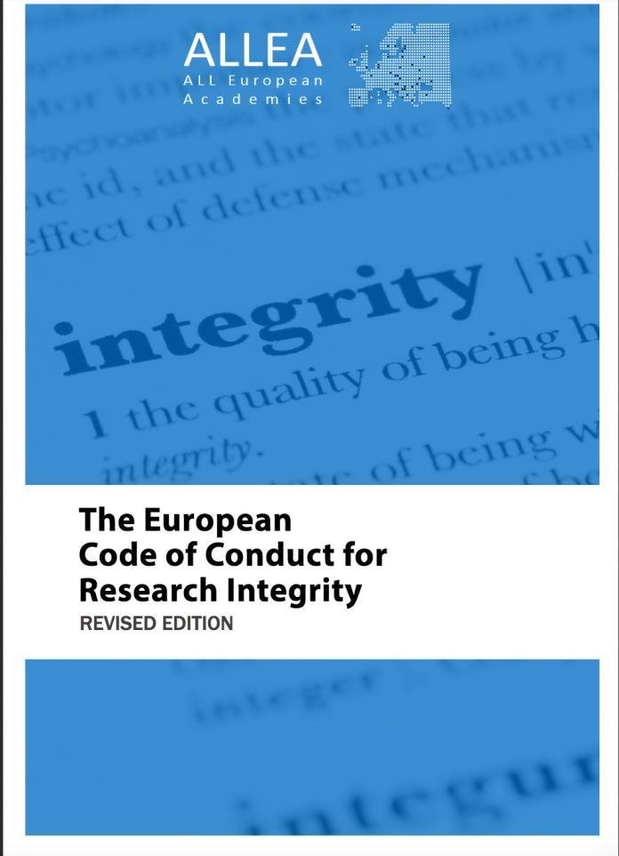 How to engage with issues of research integrity? Institutions answers is to develop codes of conduct, which are important Yet, How do/can they effectively enter research practice?