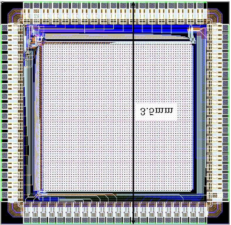 This amount of electronics includes a preloading circuit, two Analog Memory, Amplifier and Multiplexer ([AM] 2 ) and an Analog Arithmetic Unit (A 2 U) based on a four-quadrant multiplier architecture.