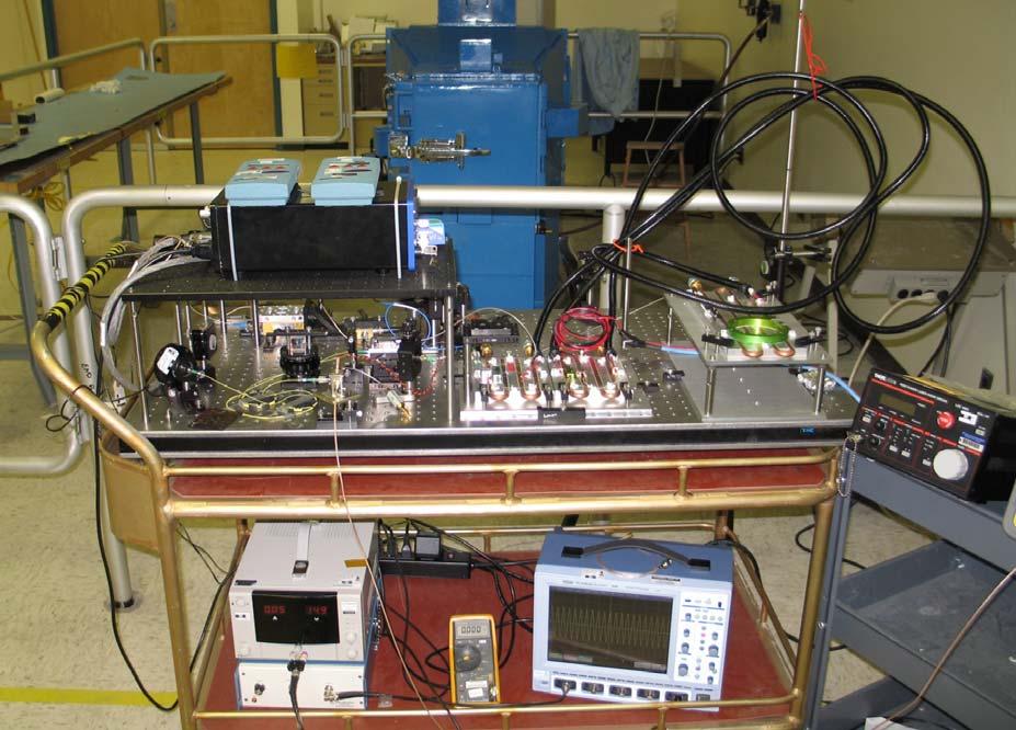 Radiation Test Configuration (2) Diagnostics Optical Assembly