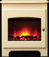 Focusflame Stove Front in Soft Cream Finish Focusflame Stove Front in Brown Finish Focusflame Stove Front in Black Finish Availability and Finish Selection All the fireplaces in this