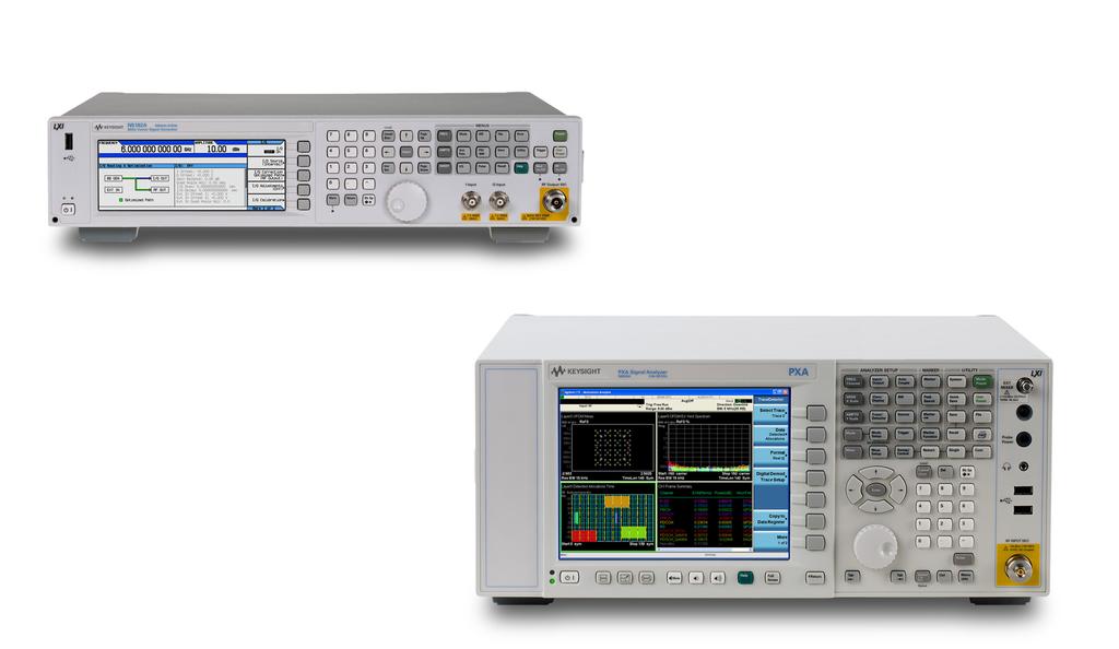 Keysight Technologies LTE Base Station (enb) Transmitter and Component Test Demo Guide Using Signal Studio software and X-Series signal analyzer measurement applications for LTE Featured Products: