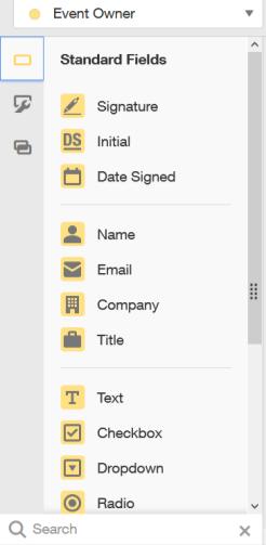 Configuring Fields in DocuSign You must change the Data Label to match the Identifiers in Smart Events Cloud. Start at step four if you are still logged in and viewing your DocuSign template. 1.