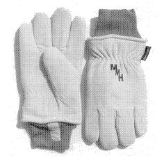 LEATHER FREEZER GLOVES #FG-CD-L #FG-CD-XL Supple Deerskin glove with latex coating on palm and fingers. Protects glove from moisture and aids grip. Full sock Thinsulate and foam ling.