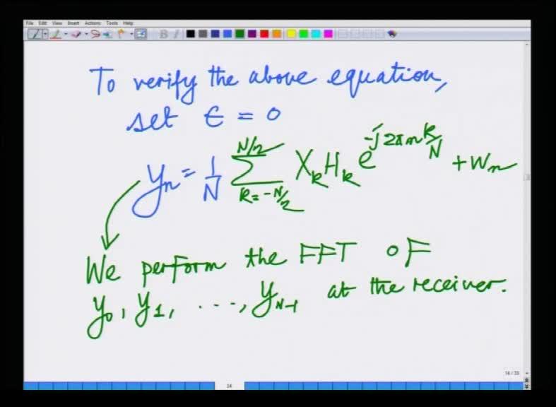 (Refer Slide Time: 40:00) Now, to verify this equation, let us set epsilon equals 1 what happens?