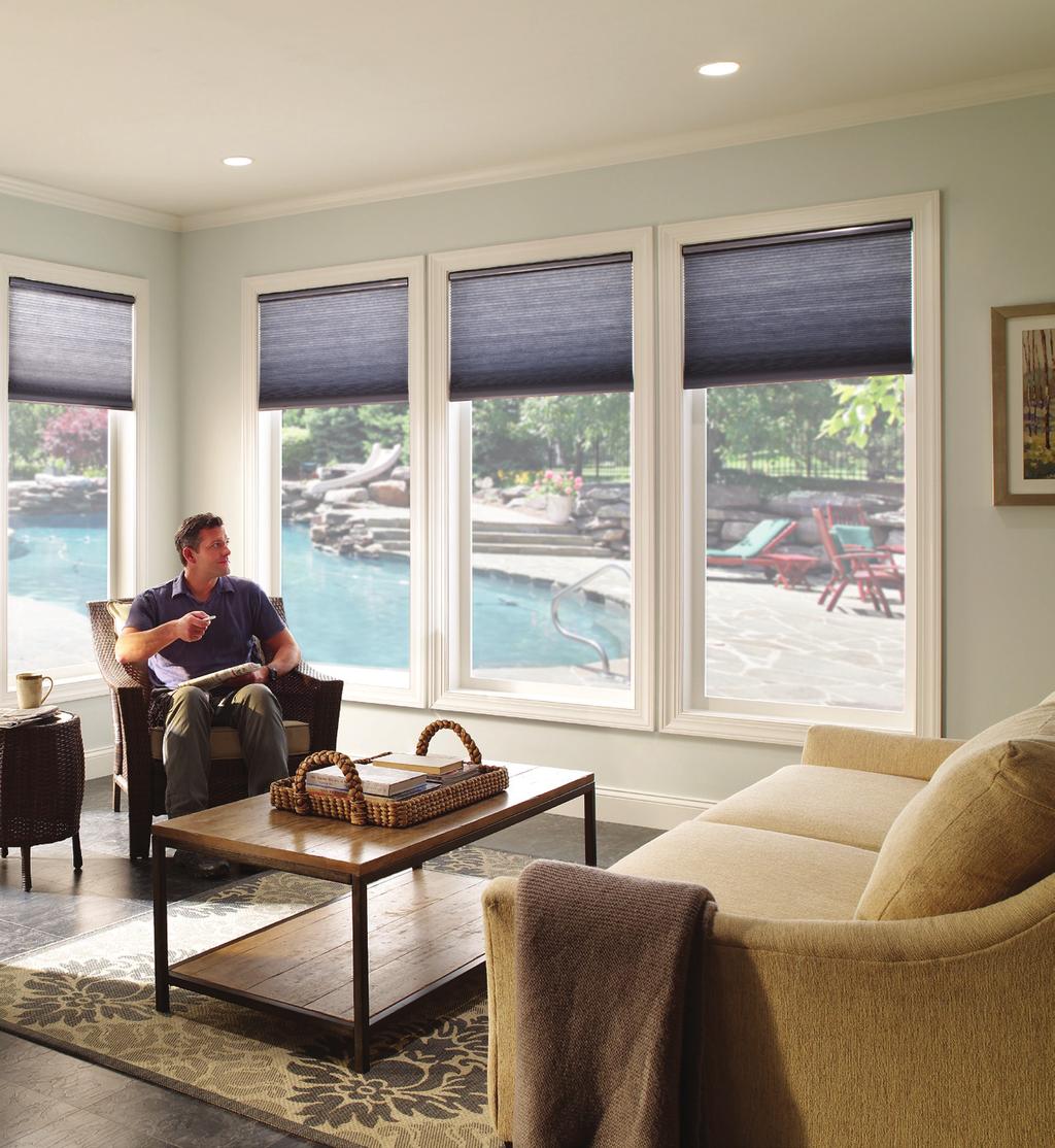 Cellular shades from Lutron Lutron cellular shades offer incredible value at an affordable price, backed by the quality of the Lutron brand.