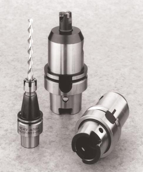Superior High Speed Performance: The short taper and hollow shank design results in a reduction in the holder weight, therefore reducing spindle stresses.