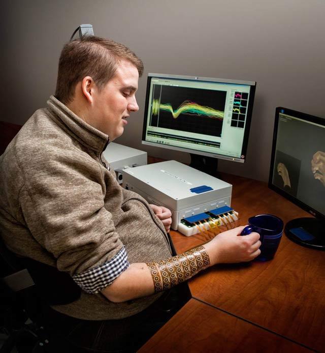 Feature Extraction Techniques Help to Restore Arm Movement Multichannel electrode implanted in the brain to record brain signals Wavelet techniques isolate frequency bands of brain signals that