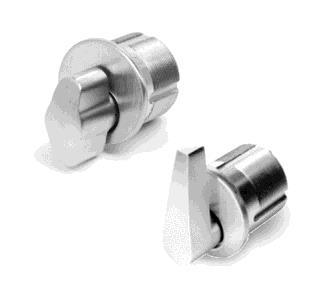 Finish Cam Finish Mortise T-Turn Cylinders 10 Satin Bronze 10B Oil Rubbed Bronze 15 Satin Nickel 26 Polished Chrome 3 Polished Brass 32D Stainless Steel ($4.