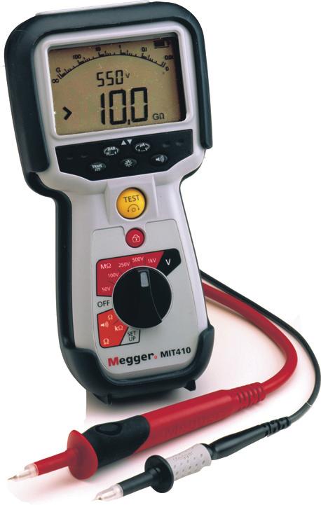 MIT510 This 5 kv insulation resistance tester is easy to operate and is very