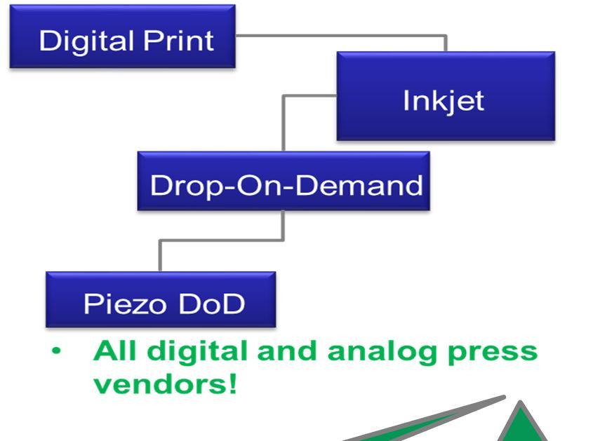 The only solution for flexibles today Piezo DoD offers new chances to go digital.