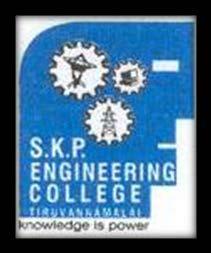 SKP Engineering College Tiruvannamalai 606611 A Course Material on Digital Communication By Dr.P.Sivakumar Professor