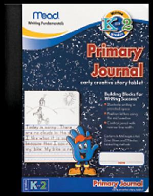 1 primary journal (K-2)--------------------------------- 1 pack of sheet protectors 2 boxes of gallon size Ziploc bags 2 packs of glue sticks (No