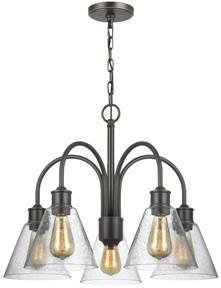 Home Solutions Collection by Sea Gull Lighting / New Intros at January 2018 Lightovation Page 2 With hand-blown, clear, seeded glass diffusors, Elsa from the Home Solutions Collection by Sea Gull