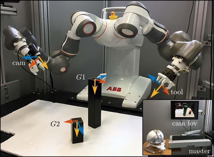 this result to robot teleoperation with visual feedback Objective: infer user intention