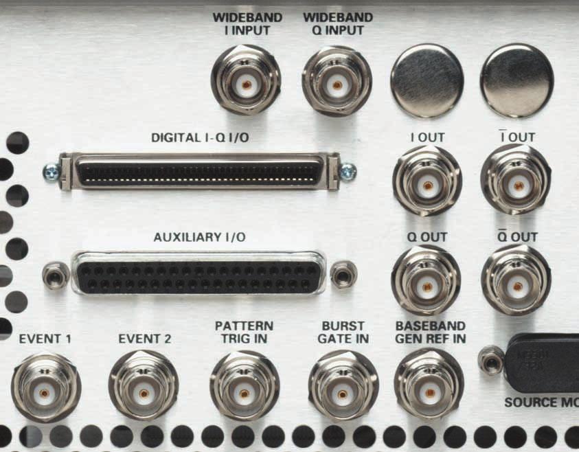 Internal pulse generator BNC connectors 1