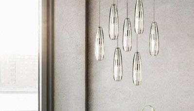 Unlimited design possibilities are enabled by our extensive range of multi light