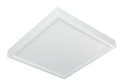 Gabe Series Square Minimalist edge lit LED ceiling luminaires. Minimal projection and a high quality mini-textured frame. High quality optical diffuser (see specs below).