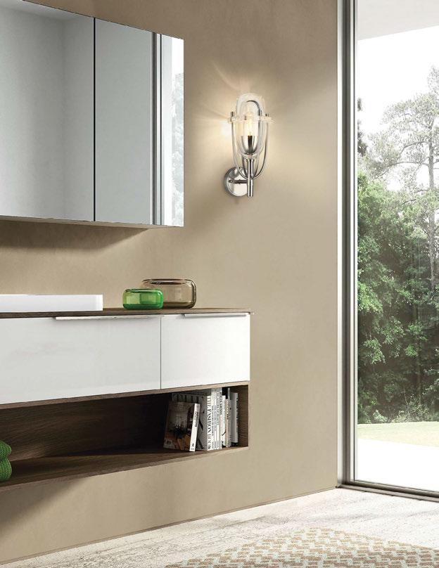 7 Ø 9.875 15.5 Kaner Wall Elegance and Industrial flare are combined with the Kaner wall sconce.
