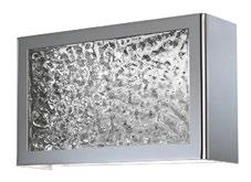 panels offered in a textured clear glass,