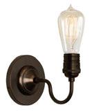 Clear, T10, 2700K, 500 Lumens RTL8C 8W, 300mm, Clear, T10, 2700K, 700 Lumens RT3A Dim Sum Retro Edison Style Antique style socket and shade with classic A-.