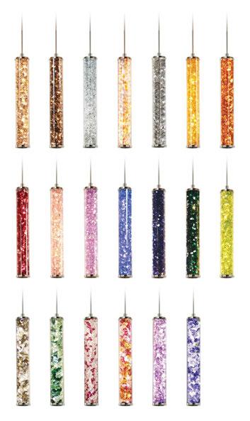 Shown: (4) PD223ABPCLEDM Jazz Crystal Pendant in Prismatic PD223GSPCLEDJ - Golden Shadow PD223GTPCLEDJ - Golden Teak PD223CRPCLEDJ - Clear PD223ABPCLEDJ - Prismatic PD223SIPCLEDJ - Silver