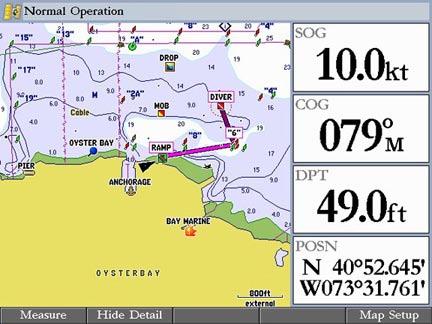 Basic Operation > Creating and Using Routes Creating a Quick NAV Route Use the Create QUICK soft key to create a quick route that you can begin navigating immediately.