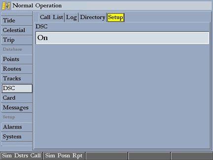 The Directory Item Review window allows you to enter information of a known contact. 2. Highlight the MMSI, Name, or Comment field, and press ENTER. 3.