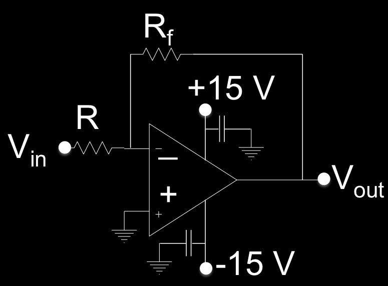 OPERATIONAL AMPLIFIERS (OP-AMPS) II LAB 5 INTRO: INTRODUCTION TO INVERTING AMPLIFIERS AND OTHER OP-AMP CIRCUITS GOALS In this lab, you will characterize the gain and frequency dependence of inverting