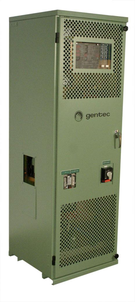 It can then power critical loads without interruption in case of a loss of electric supply.
