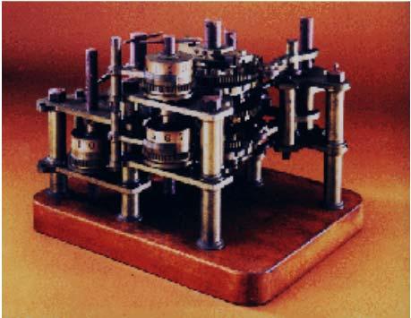 Difference Engine 1822 automated both the computation of tables and their printing employed the