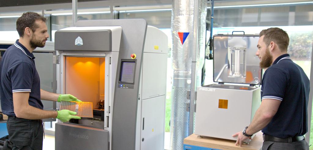 DPG equipment Additive manufacturing 3D Systems ProJet 6000SD Professional stereolithography for the toughest applications.