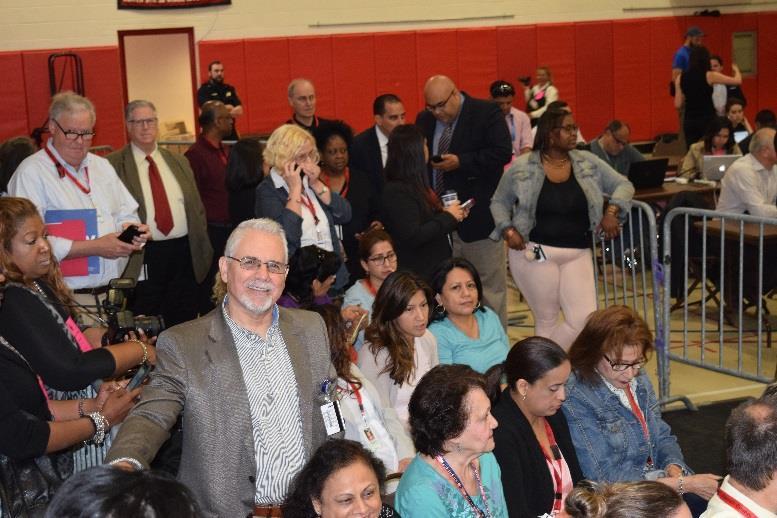 Senior Dean for Academic Affairs, Dr. Bassel Stassis When he spoke of Hillary s proposed increases to tuition aid funding, the crowd met the notion with universal agreement.