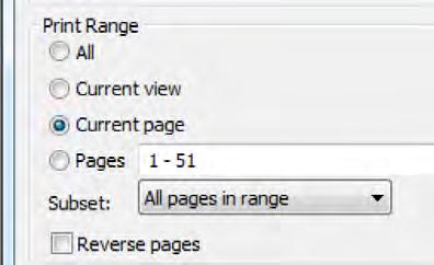 TO SAVE PAPER Only print the desired image by navigating to the image s page, go to File > Print and select Current page in the print dialog box.