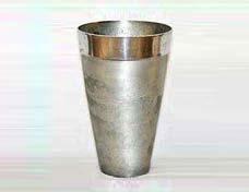 R40.00 Sml & Lrg Silver Pot 22 x 14 cm