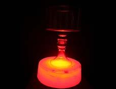 R120.00 Dark Red Table Top Light Up