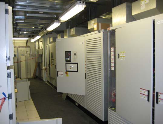 Dry type transformers in a