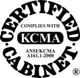 J&K Cabinetry Arizona Accolades & Certificates We are Proud to have earned the coveted Kitchen Cabinet Manufacturers Association (KCMA) Certification.