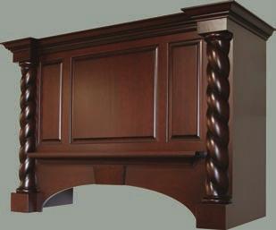 Decorative Wood Hoods As the centerpiece of many kitchens, the