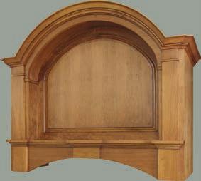 Shiloh has one of the most extensive wood hood offerings in