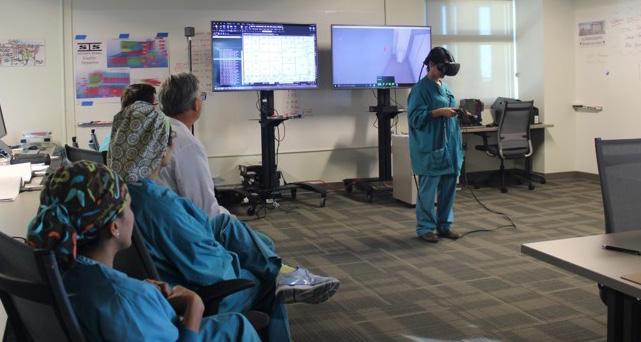 (Source: ICon Lab, Penn State) DURING PLANNING AND DESIGN VR can be immensely useful at the earliest stage of a project to help teams perform an end-user study and gain insight from those who will be