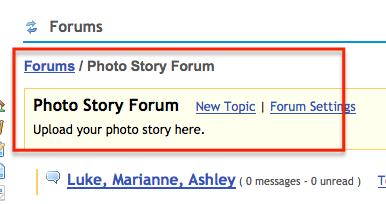 CHECKLIST FOR PHOTO STORY SUBMISSION q Step 1: In Laulima Forum, find your small group q Step 2: See directions below to Start a New Conversation, name you post and attach your file q Step 3: Write a