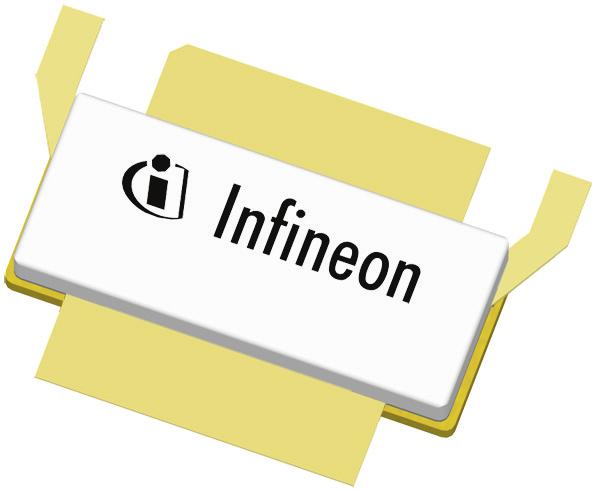 Manufactured with Infineon's advanced LDMOS process, this device provides excellent thermal performance and superior reliability.