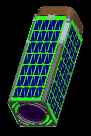 cm Figure 6 CubeSat Overview and Design Mission Effectiveness Obviously, this CubeSat will not be the 100% solution to GEO SSA, but for