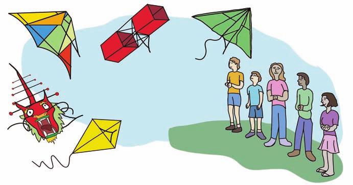 Real Easy Reading 3 - Answer Key Unit 1 Beautiful Kites * Look First : a * Main Idea : a Dragon Box Delta Stunt 1. tricks 2. common 3. Delta 4.