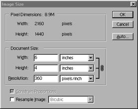 Dealing with Resolution in Photoshop You ve opened an image in Photoshop your first stop in should always be Image>Image Size What s your image resolution and dimensions?