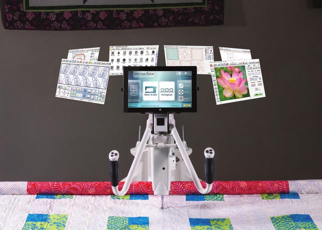 All-Inclusive Software All the most powerful quilting features, all in one place QCT4 is a complete flow-through system for your entire quilting process.