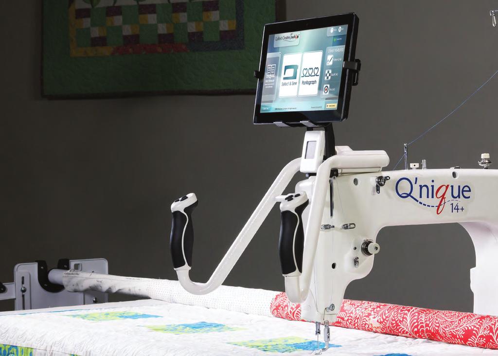 Quilter s Creative ouch Precision quilting at your fingertips Quilter s Creative Touch 4 is the lastest version of QuiltMotion, the top-of-the-line computer automated quilting system.