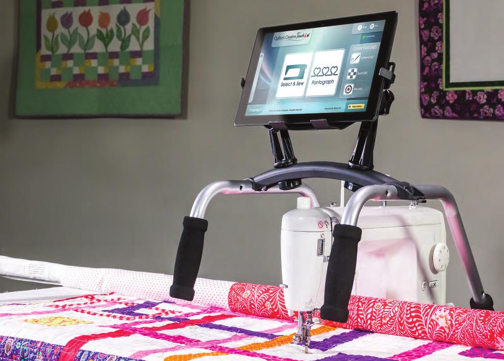 Add affordable, computerized quilting to your own home sewing