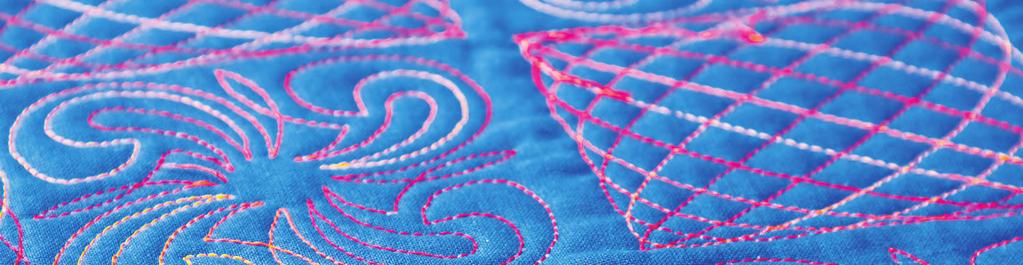 Even the most intricate and detailed patterns are stitched with the highest levels of quality with QuiltMotion Quilter s Creative