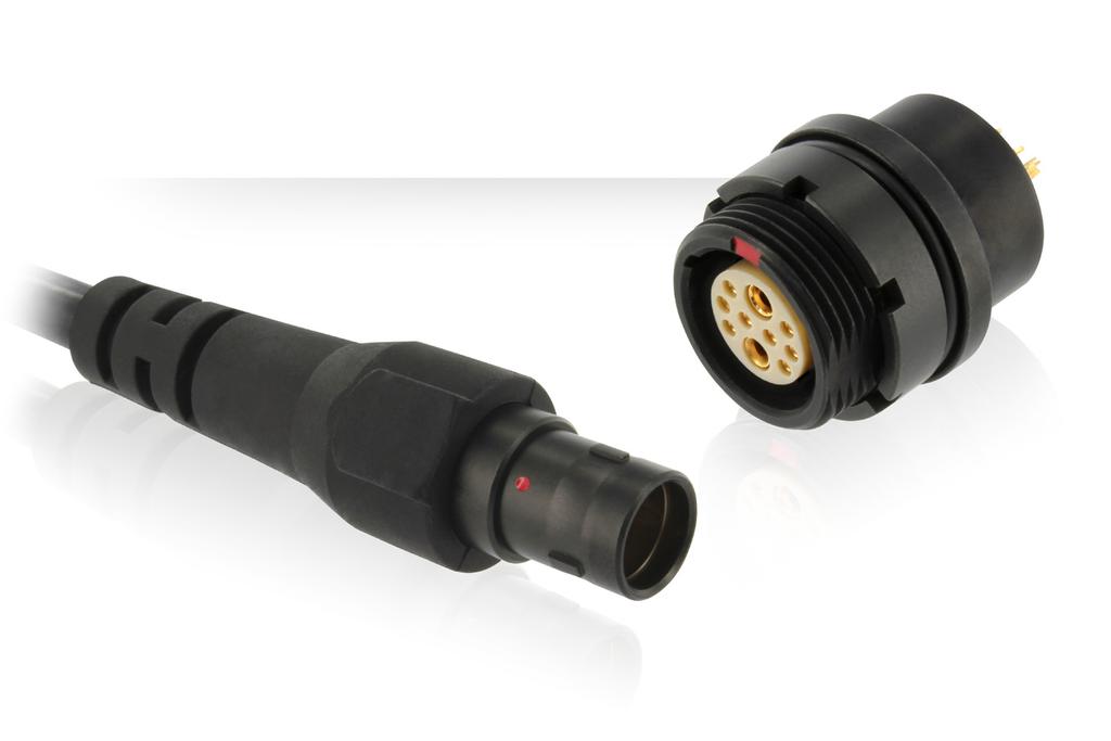 Description Mixed power & signal rugged sealed connector for high vibration and shock environments for both indoor and outdoor applications Waterproof, IP68 (Mated and Unmated) Shell available in